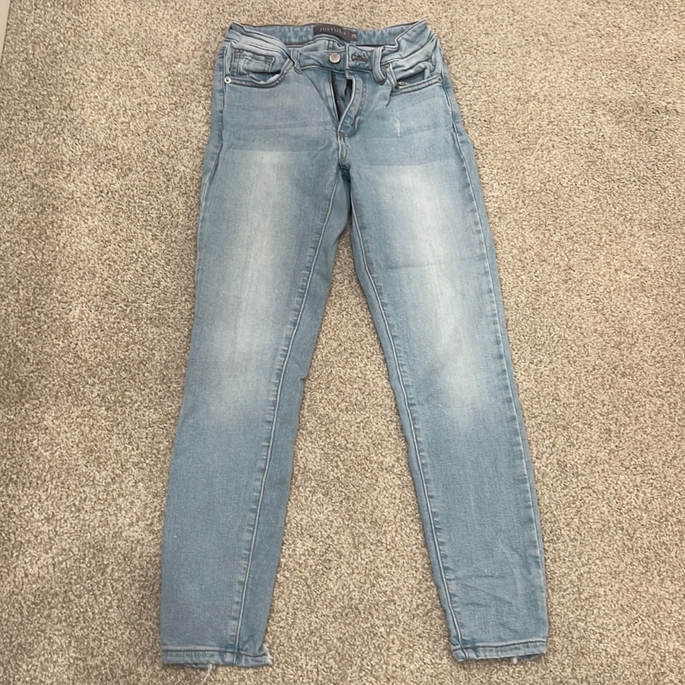 Just USA size 25 petite skinny jeans